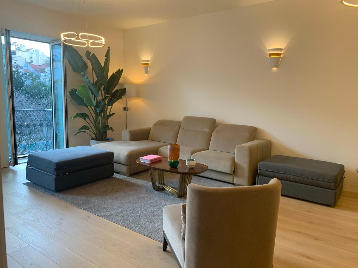 Apartamento New!! Luxury Avenida Da Liberdade Flat- With Rooftop And Pool Lisboa Exterior foto