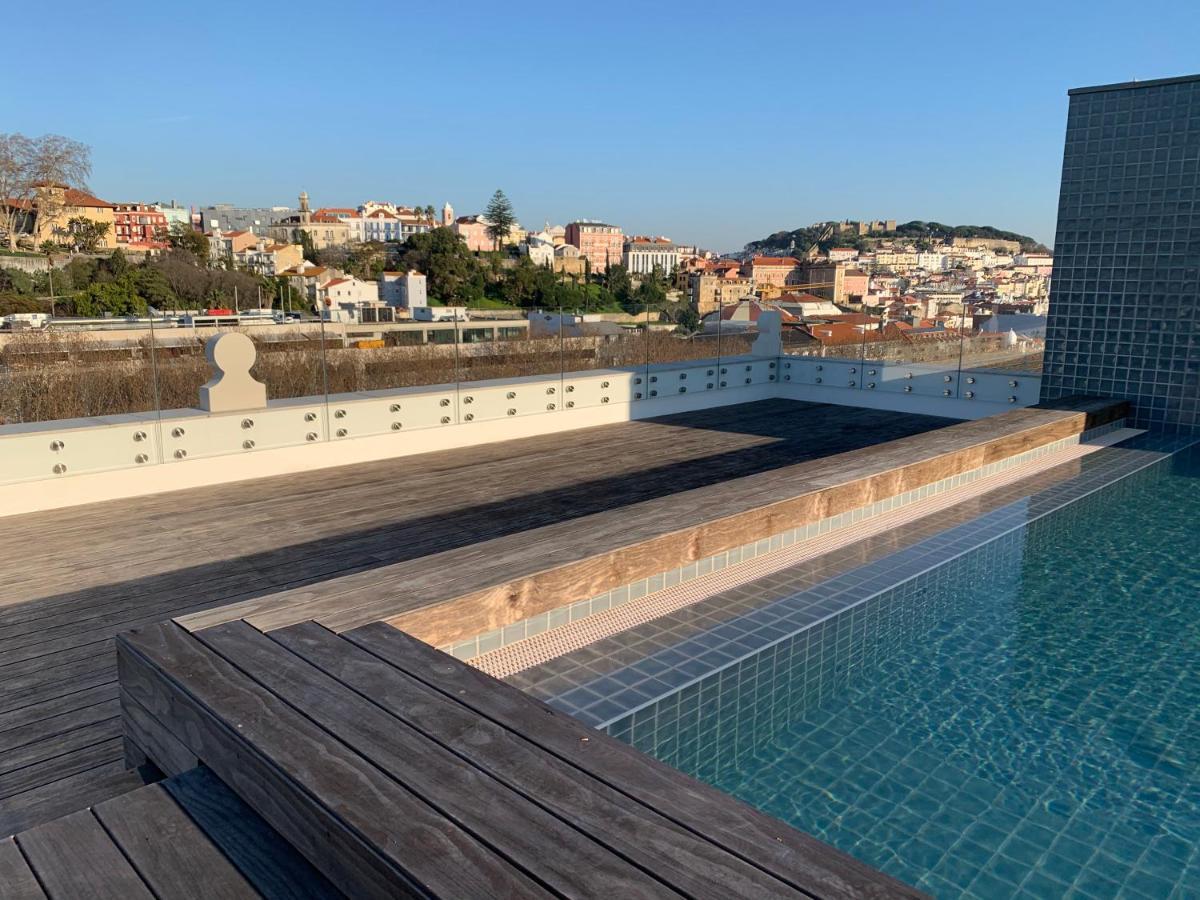 Apartamento New!! Luxury Avenida Da Liberdade Flat- With Rooftop And Pool Lisboa Exterior foto